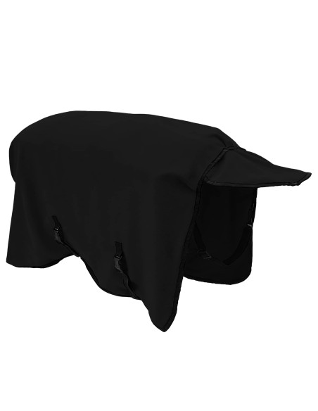Coperta per Cavalli Nero Poliestere