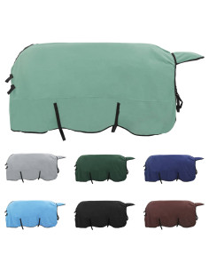 Coperta per Cavalli Verde speciale Poliestere 2
