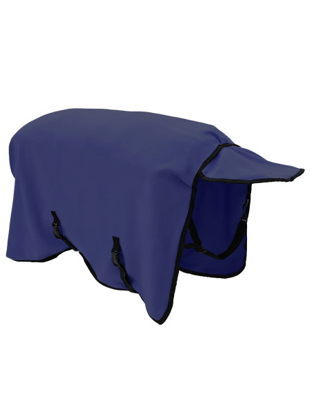 Coperta per Cavalli Blu navy Poliestere