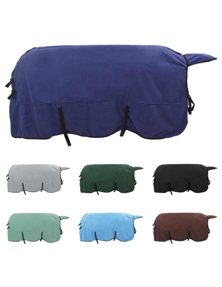 Coperta per Cavalli Blu navy Poliestere