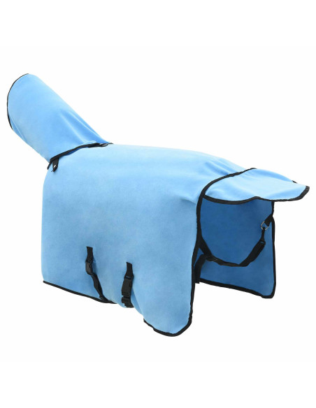 Coperta per Cavalli Aqua Completo 75 cm Poliestere