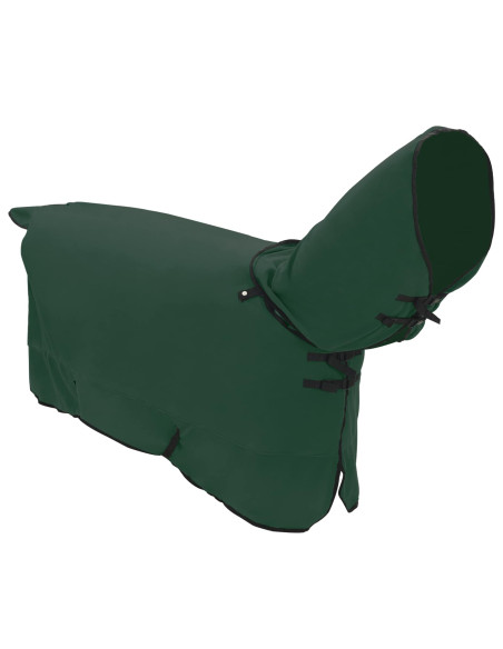 Coperta per Cavalli Verde scuro completo Poliestere