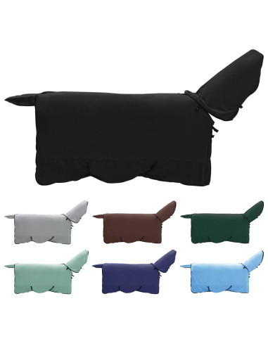 Coperta per Cavalli Nero Poliestere