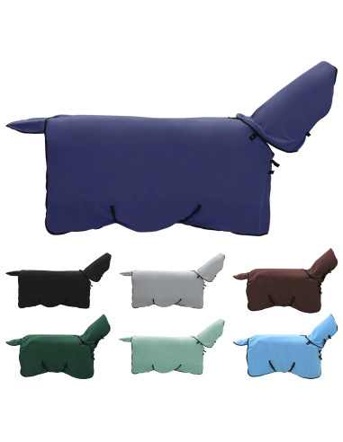 Coperta per Cavalli Blu navy Poliestere