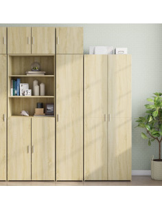 Mobile Sottile Rovere Sonoma 40x42,5x225 cm in Truciolato