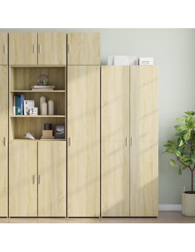 Mobile Sottile Rovere Sonoma 40x42,5x225 cm in Truciolato