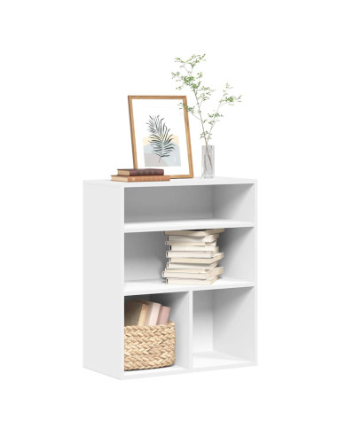 Libreria Bianca 60x30x71,5 cm in Legno Multistrato
