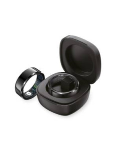 TECHMADE TM-NEXA-BK9 Smartring con Charging Box Black TG 9 18.9mm