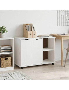 Mobile con Ruote con ruota Bianco 100 x 39 x 65,5 cm