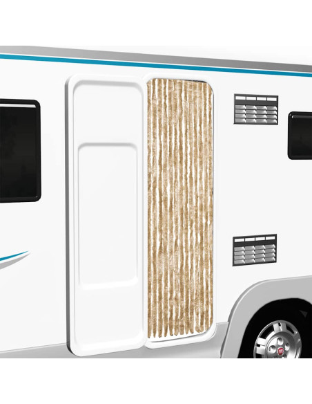 Zanzariera Beige 56x185 cm Ciniglia