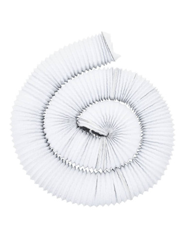 Condotto di Ventilazione in Alluminio e PVC 6 m Ø12,5 cm