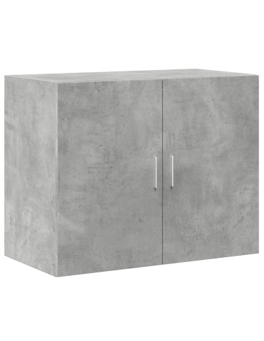 Credenza Grigio Cemento 80x42,5x249 cm in Legno Multistrato