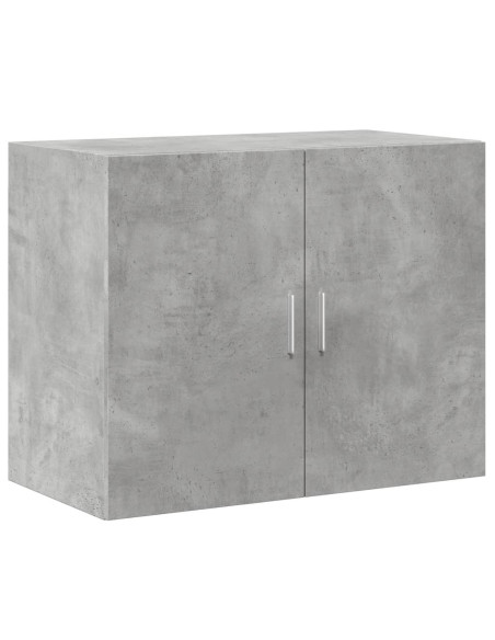 Credenza Grigio Cemento 80x42,5x249 cm in Legno Multistrato
