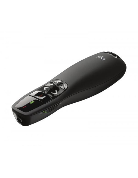 PRESENTER LOGITECH WIRELESS MOUSE R400, 1000 dpi 5 tasti, USB 910-001356 Nero