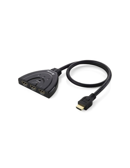 Equip 332703 switch per keyboard-video-mouse (kvm) Nero