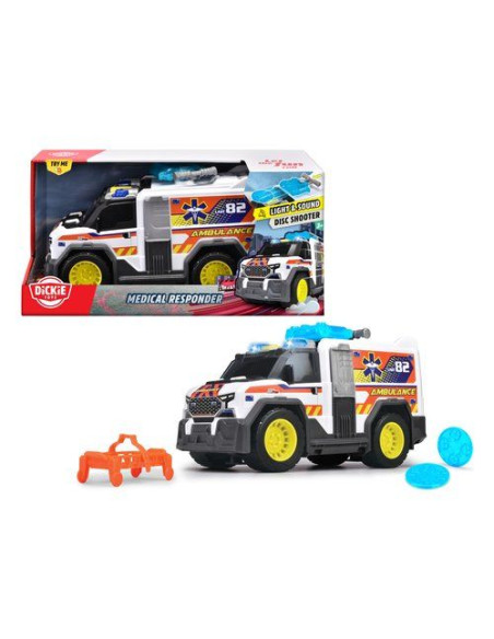 Mezzo soccorso Simba 203306024 DICKIE Ambulanza luci e suoni