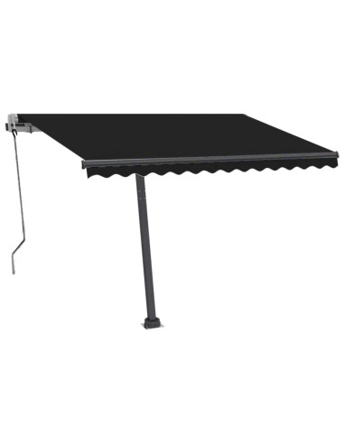 Tenda Automatica con Sensore Vento e LED 300x250 cm Antracite