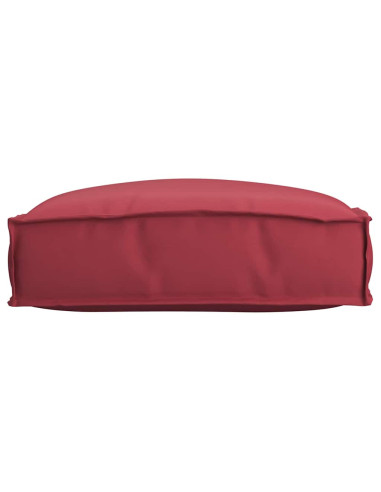 Cuscino Rosso Vino 50 x 50 x 12 cm Tessuto Oxford