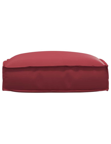 Cuscino Rosso Vino 50 x 50 x 12 cm Tessuto Oxford