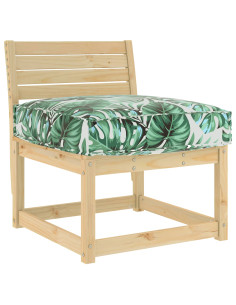 Cuscino Foglia Motivo Foglia 60 x 60 x 12 cm Tessuto Oxford 2