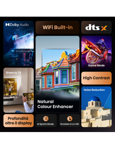 Hisense Smart TV 40" Full HD 40A4Q