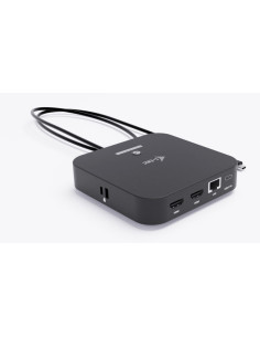 i-tec USB-C Dual HDMI Docking Station with Power Delivery 100 W 2