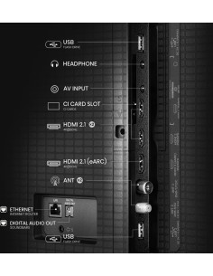 Hisense 50A79Q TV 127 cm (50") 4K Ultra HD Smart TV Wi-Fi Nero 2