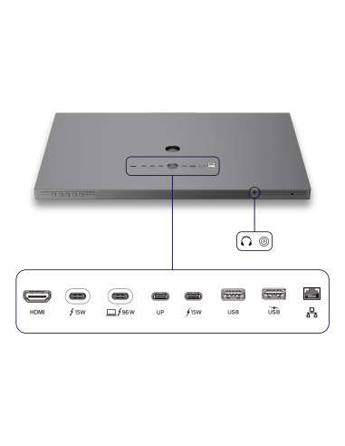 Philips Brilliance 27E3U7903/00 Monitor PC 68,6 cm (27") 5120 x 2880 Pixel 5K Ultra HD LCD Grigio