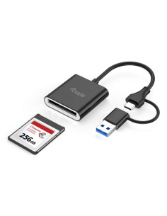 Equip 245461 lettore di schede USB 3.2 Gen 2 (3.1 Gen 2) Type-C Nero 2