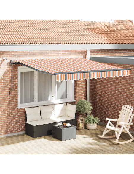 Tessuto per Tenda con Multicolore 350 x 250 cm Poliestere