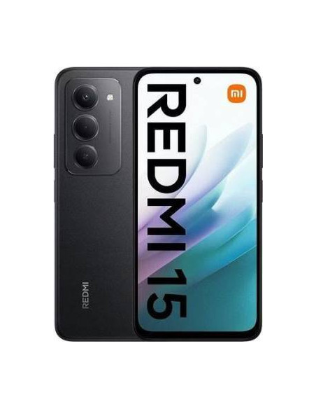 Xiaomi Redmi 15 6+128GB 6.9" 4G Midnight Black DS EU