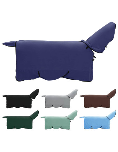 Coperta per Cavalli Blu navy Poliestere