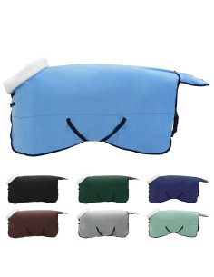 Coperta per Cavalli Aqua Completo 145 cm Felpa in pile 2