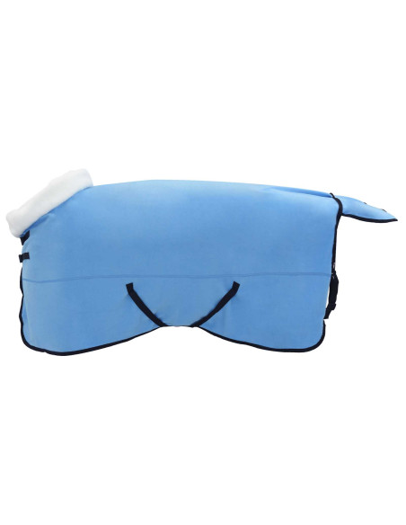 Coperta per Cavalli Aqua Completo 165 cm Felpa in pile