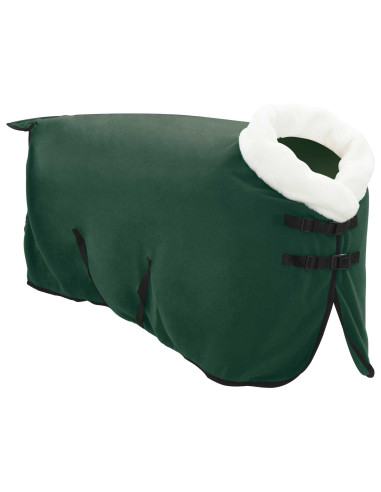 Coperta per Cavalli Verde scuro completo 105 cm Felpa in pile