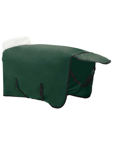 Coperta per Cavalli Verde scuro completo 115 cm Felpa in pile
