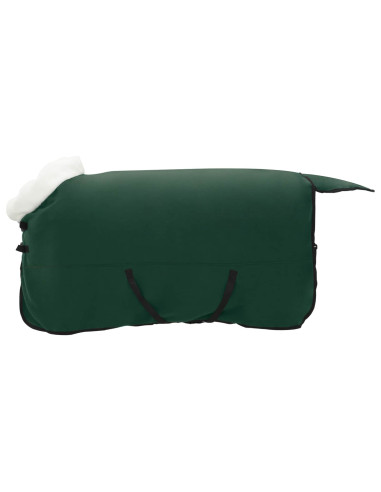 Coperta per Cavalli Verde scuro completo 145 cm Felpa in pile