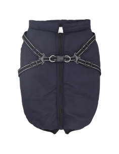 Cappotto per Cani Blu navy L52 Pile e Poliestere 2
