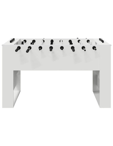 Tavolo da Calcio Bianco 146,5 x 74 x 85 cm Legno multistrato