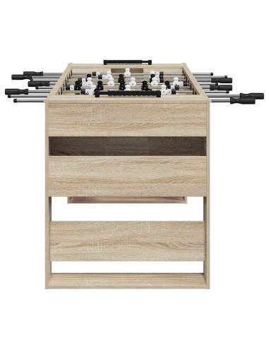 Tavolo da Calcio Rovere Sonoma 146,5 x 74 x 85 cm