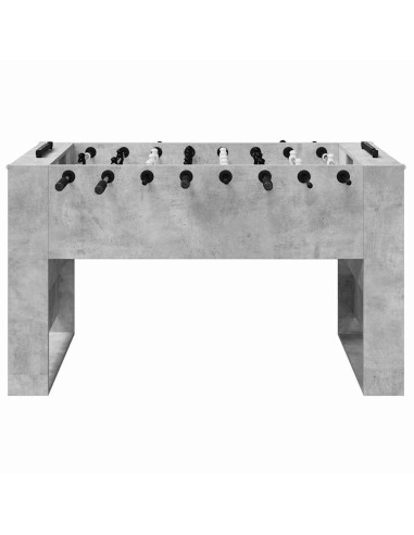 Tavolo da Calcio Grigio cemento 146,5 x 74 x 85 cm