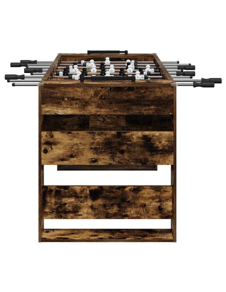 Tavolo da Calcio Rovere fumé 146,5 x 74 x 85 cm