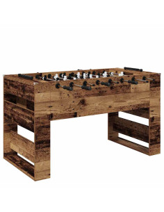 Tavolo da Calcio Legno vecchio 146,5 x 74 x 85 cm 2