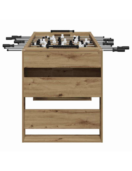 Tavolo da Calcio Rovere artigianale 146,5 x 74 x 85 cm