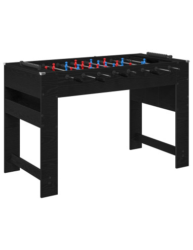 Tavolo da Foosball Rovere Nero 125 x 60,5 x 80 cm