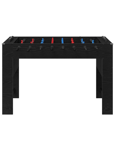 Tavolo da Foosball Rovere Nero 125 x 60,5 x 80 cm