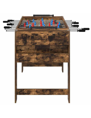 Tavolo da Foosball Rovere fumé 125 x 60,5 x 80 cm