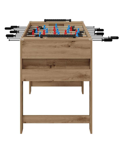 Tavolo da Foosball Rovere artigianale 125 x 60,5 x 80 cm