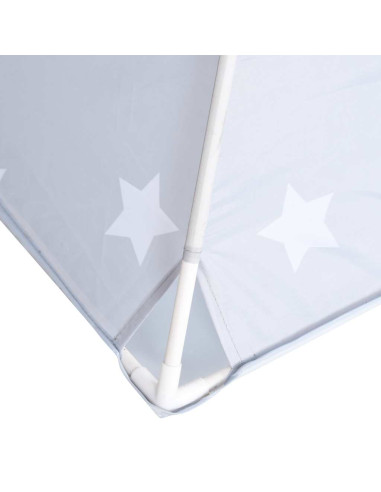 Tenda Tipi Bambini con Borsa Grigio Poliestere 115x115x160cm