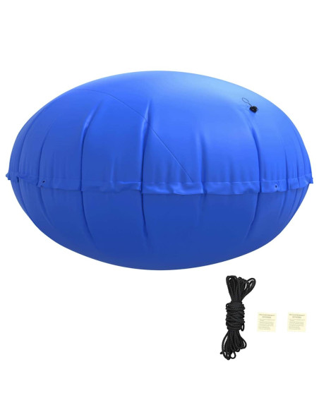 Cuscino invernale per piscina Blu Ø 310 x 180 cm PVC